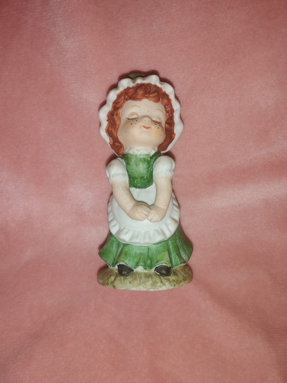 Vintage Lefton Irish Girl Figurine